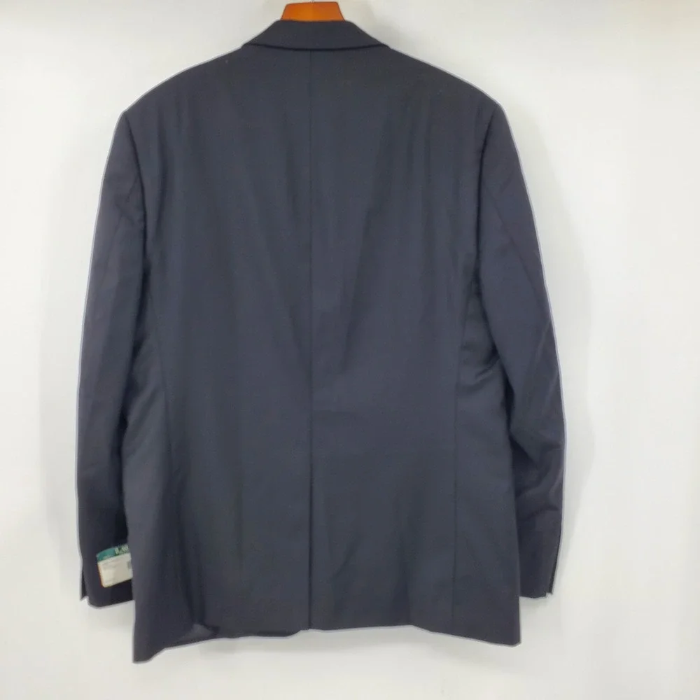 Lauren Ralph Lauren Mens 42R Black Ultraflex Wool Blazer Suit Jacket Loomis NEW